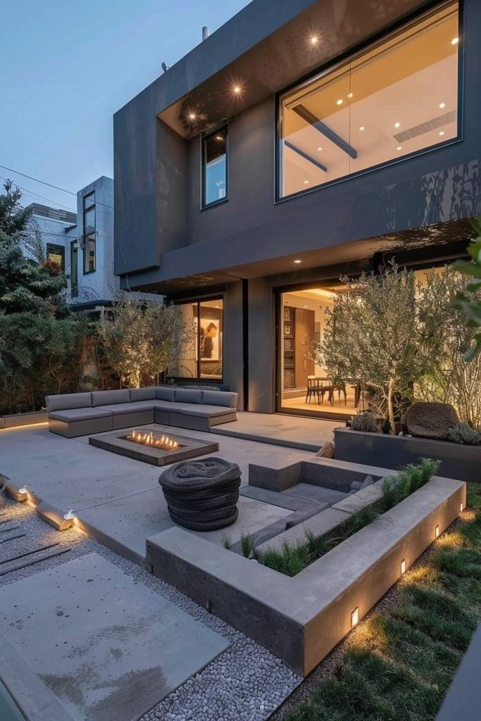Grey Concrete Floor Finishes