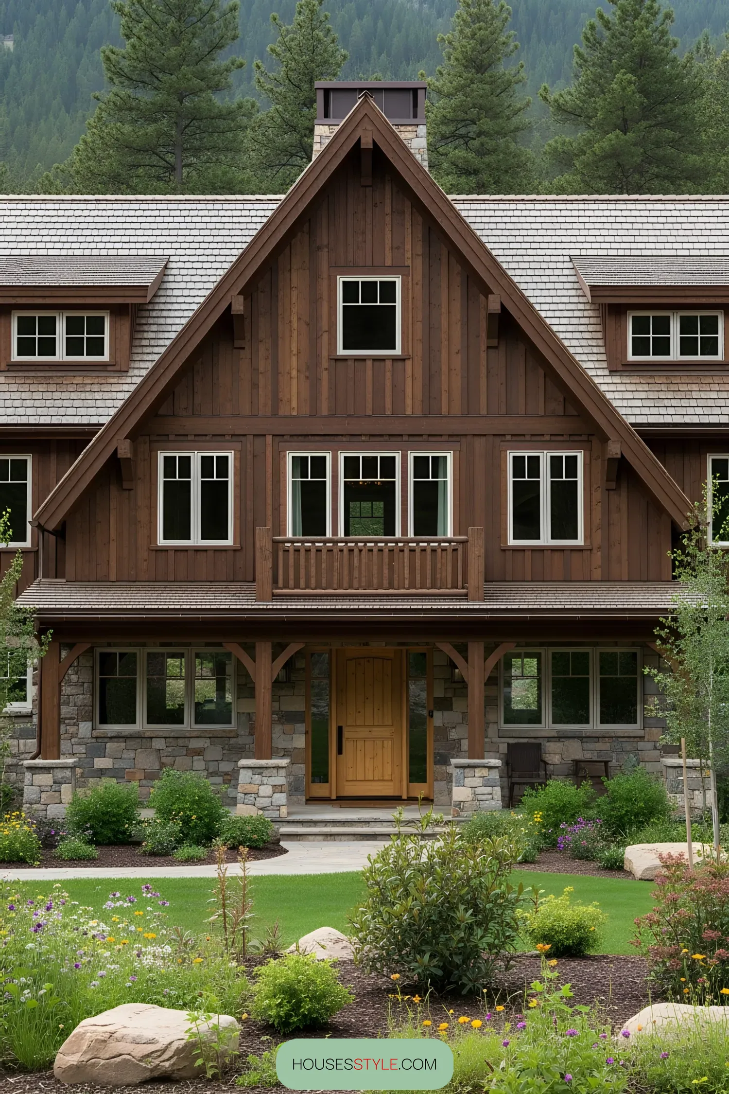 Wooded Chalet With Alpine Character