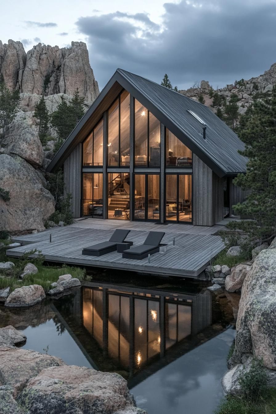 Mountain Cabin With Outdoor Deck - photo 2
