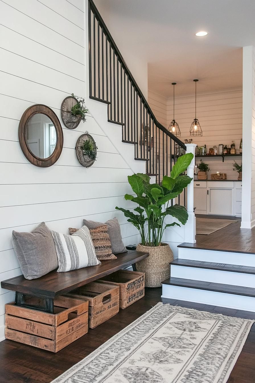 Reading Nook Under the Staircase
