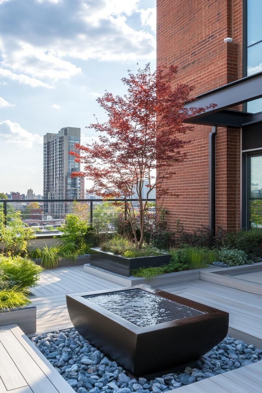Zen Garden With Eco-Friendly Rooftop Furniture - photo 2