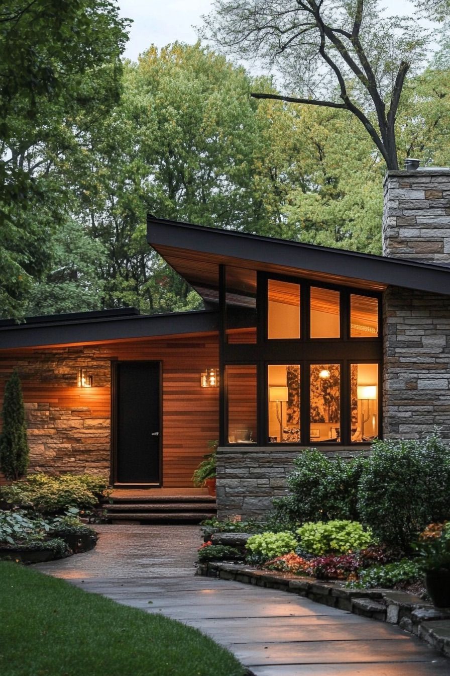 Why Use Exposed Wood and Stone - photo 2