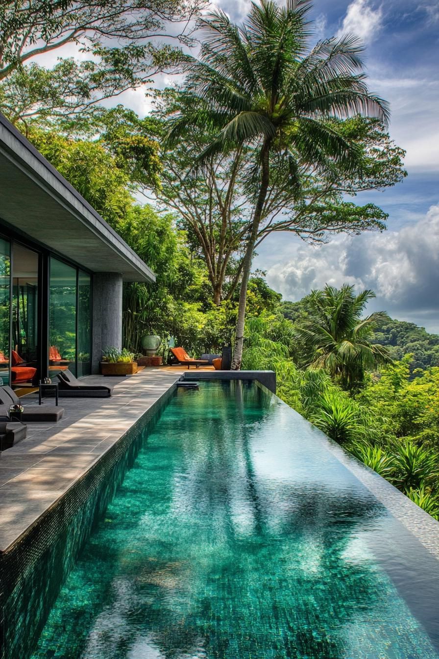15) Tropical Pool With Lush Landscaping