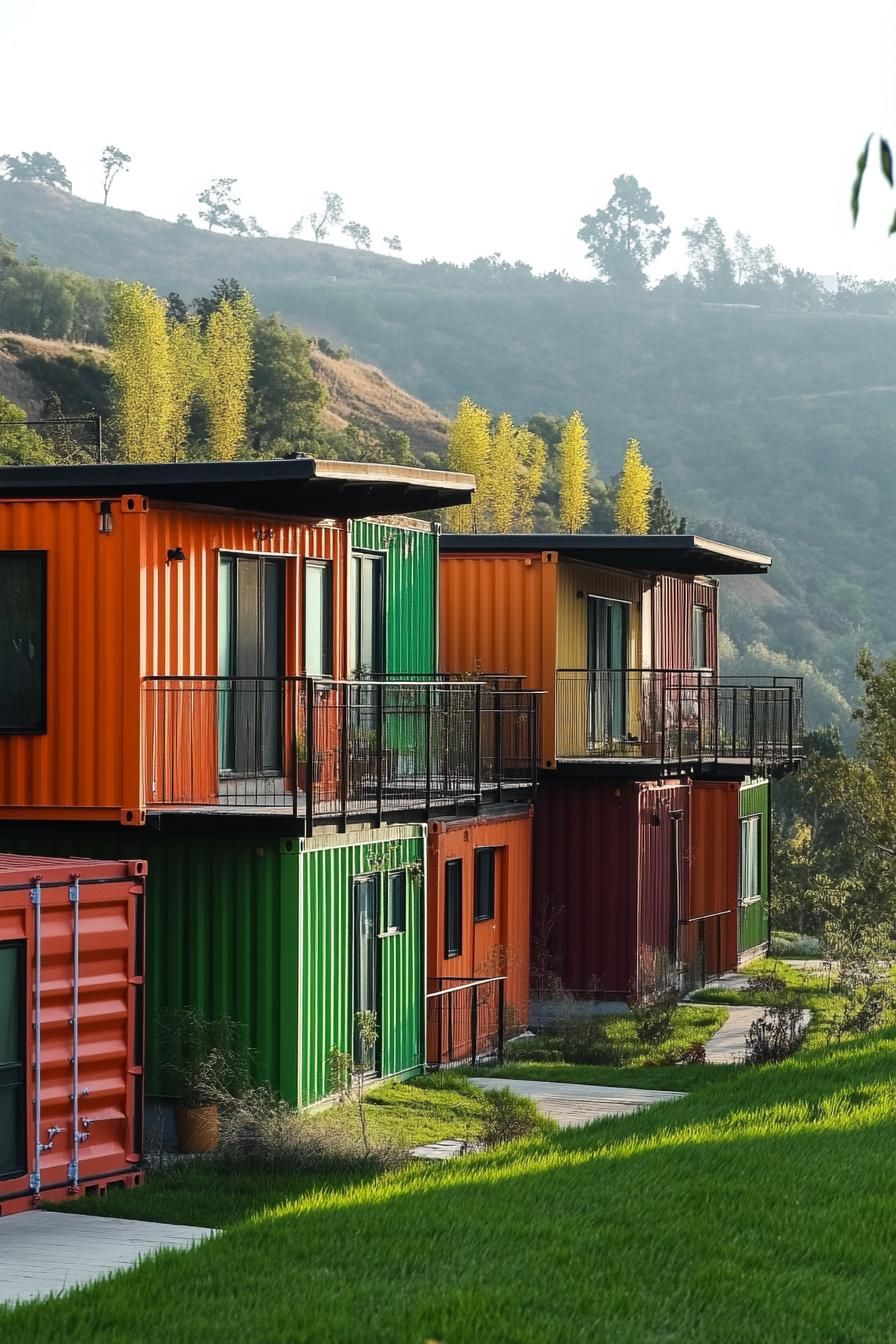 Shipping Container Villages