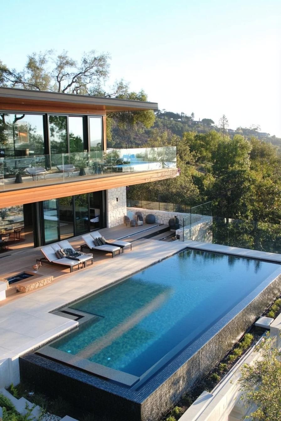 Infinity Pool With Glass-Walled Deck - photo 4