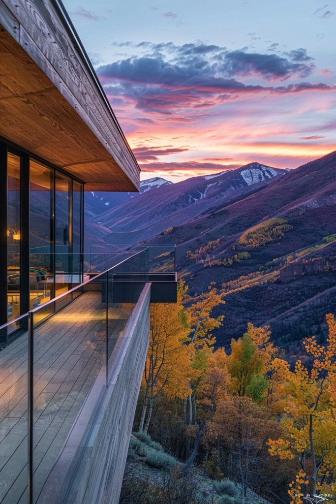 1) Balconies That Cantilever Outward