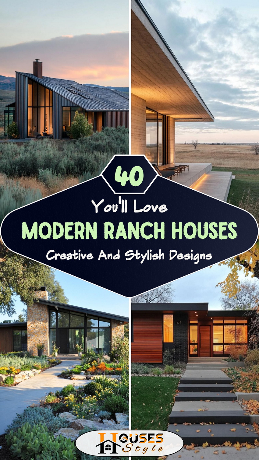40 Modern Ranch Houses You’ll Love