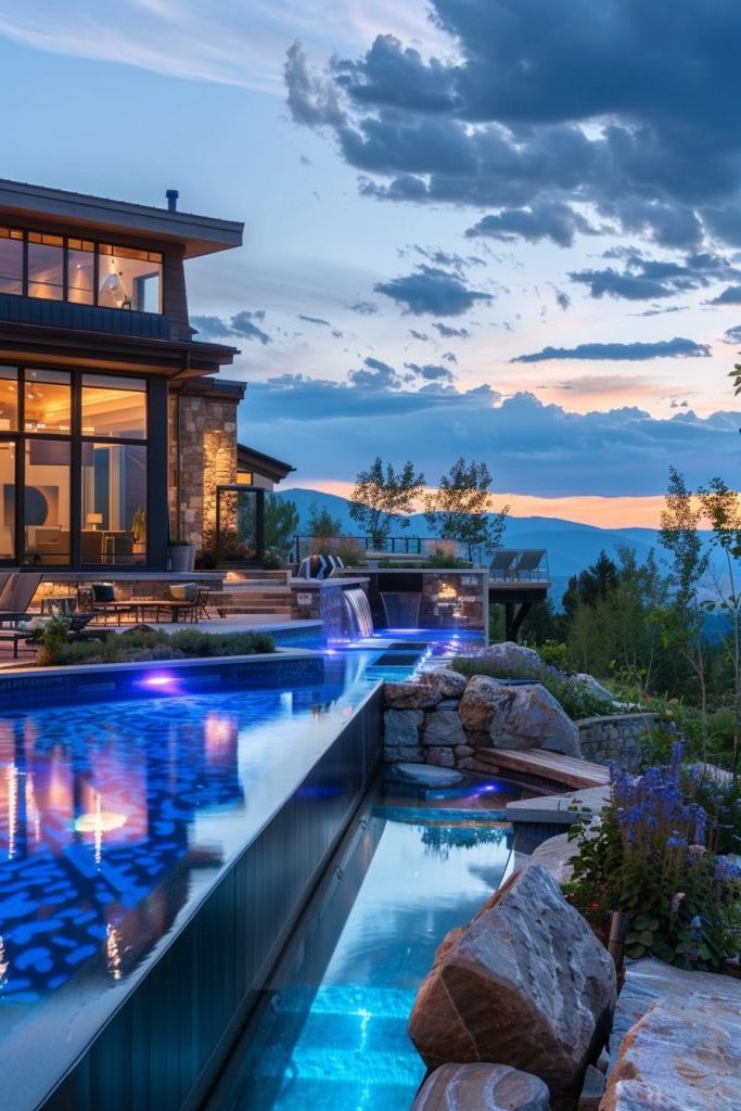 Pools with Underwater Sound Systems
