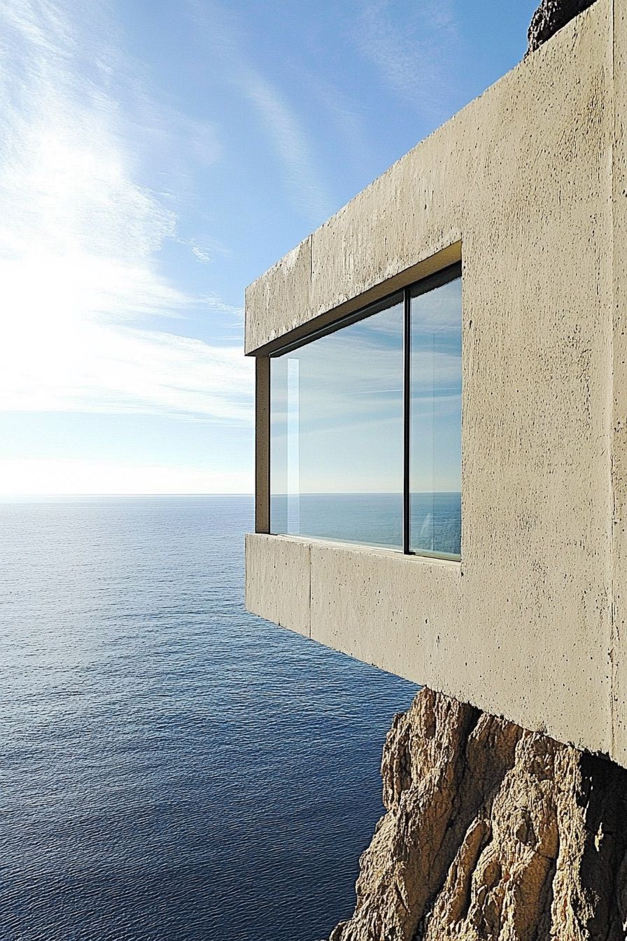 Minimalist Concrete House With Panoramic Views - photo 4