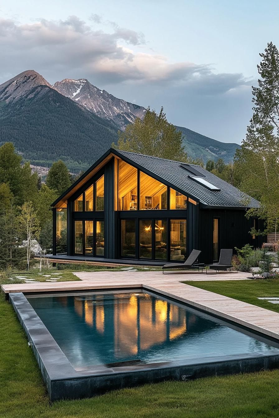Mountainside Nordic House Views