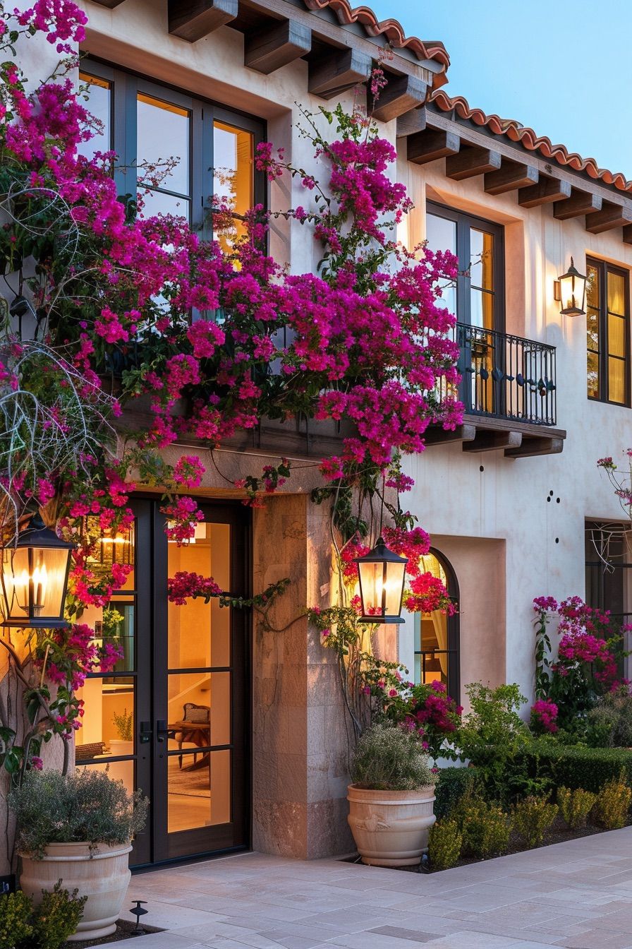Growing Bougainvillea Vines