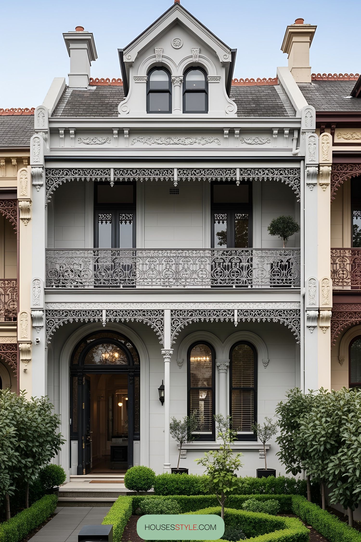 An Ornate Brick Take on Victorian Style