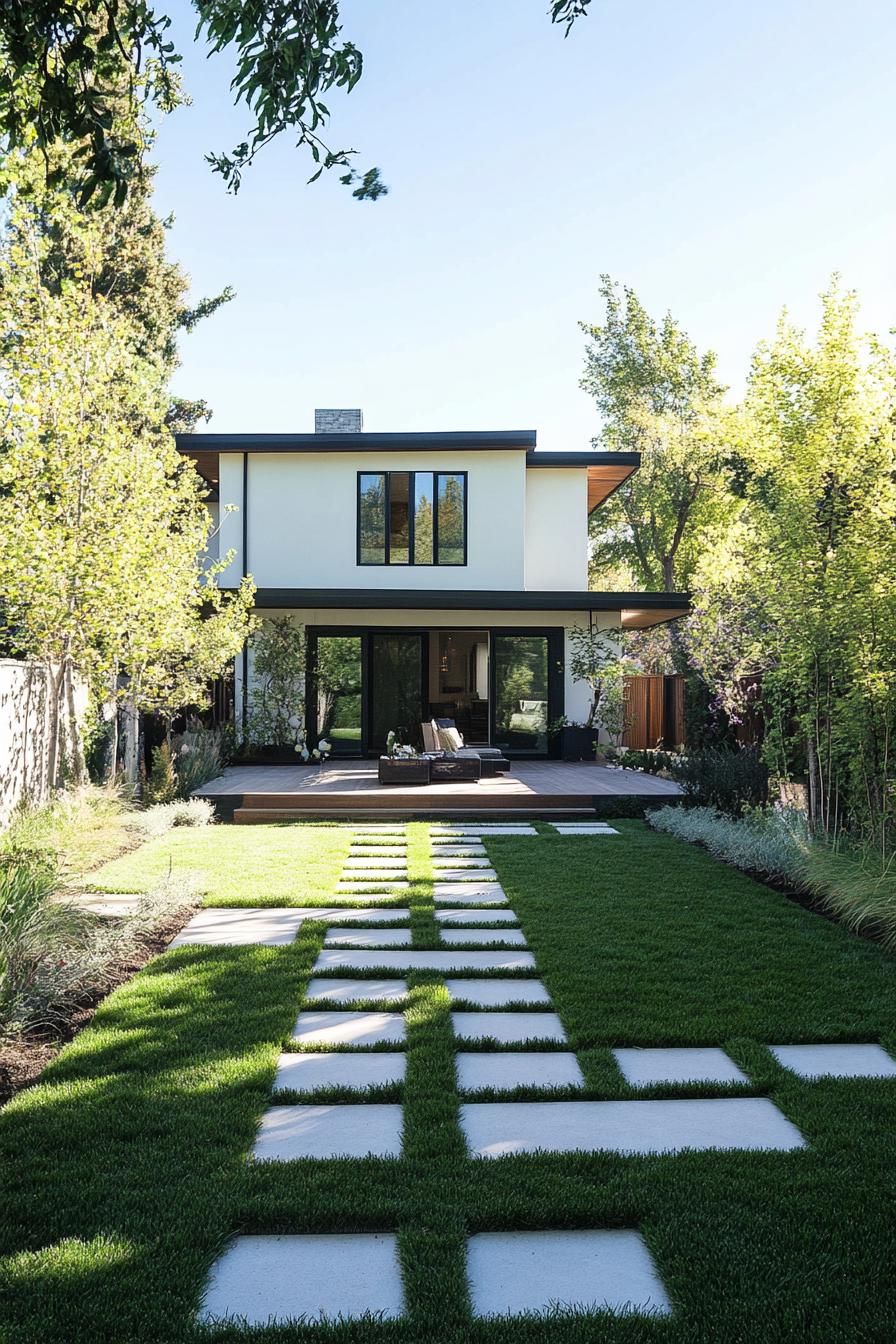 Geometric Paver Pathway Designs - photo 3