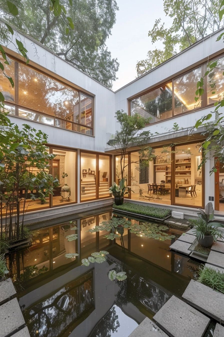 Courtyards Centered on a Water Feature - photo 3