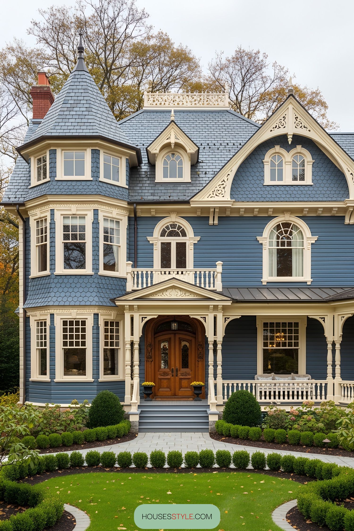 Step Inside a Cozy Victorian Villa Retreat