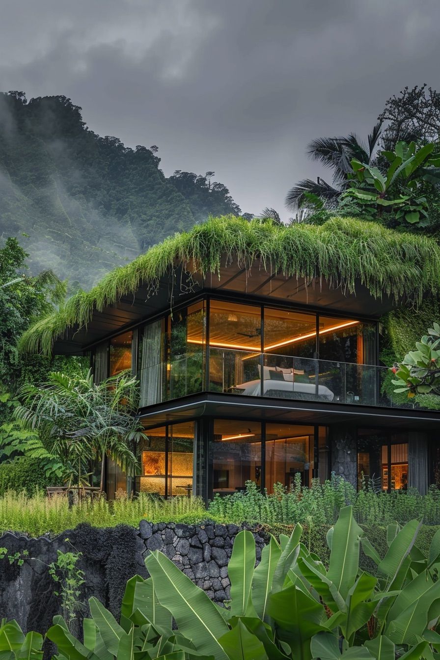 Glass Cabin With Rooftop Garden - photo 3