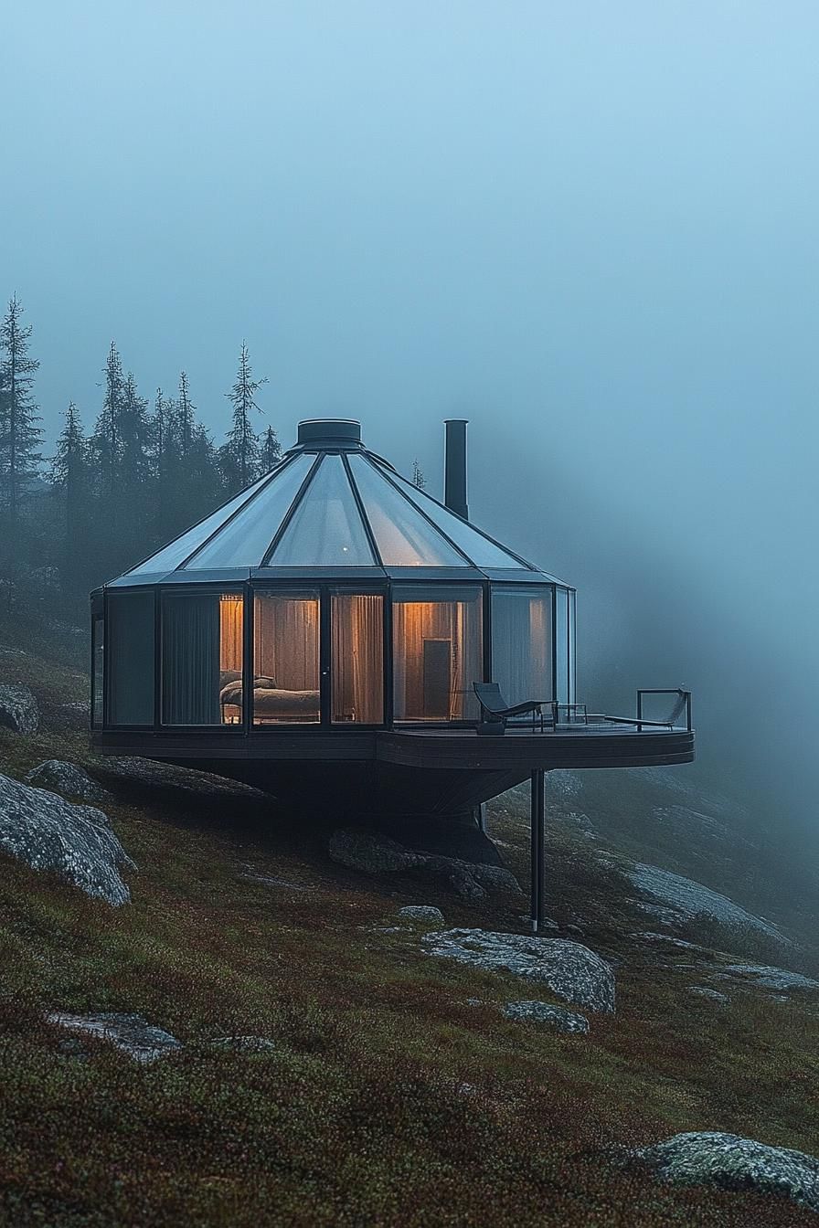 Solar-Powered Yurt-Inspired Home - photo 4