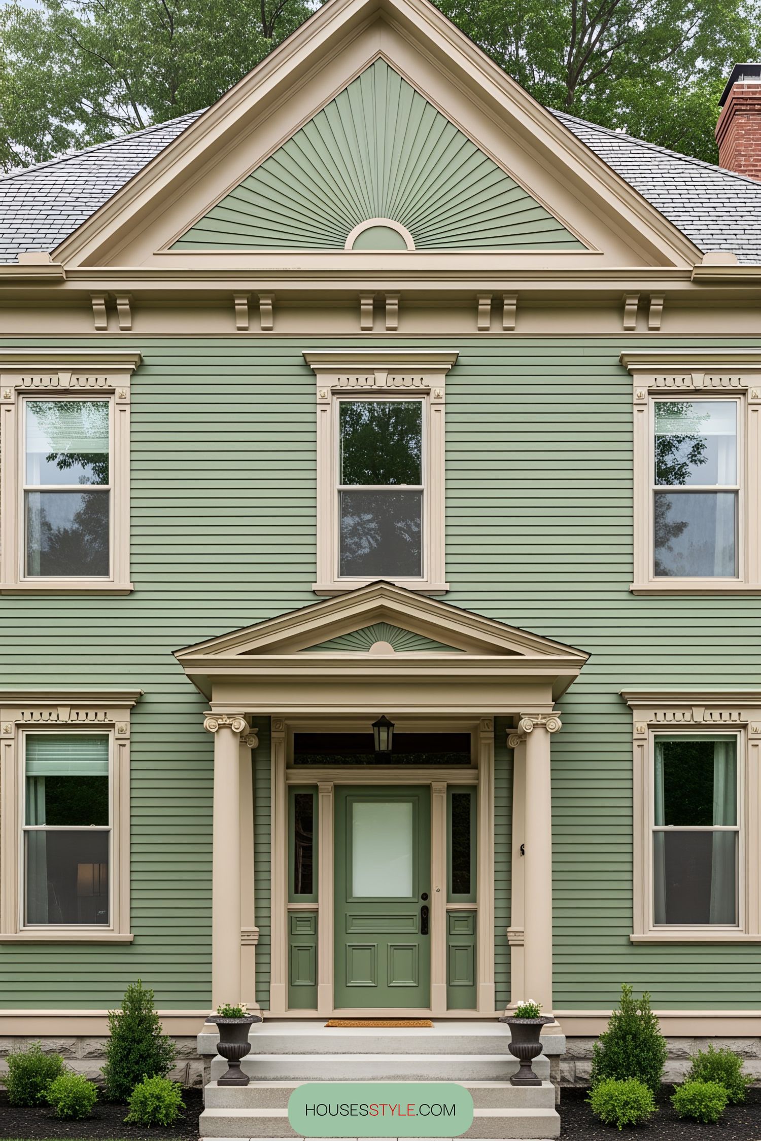The Minty Marvel: A Cool Green Retreat