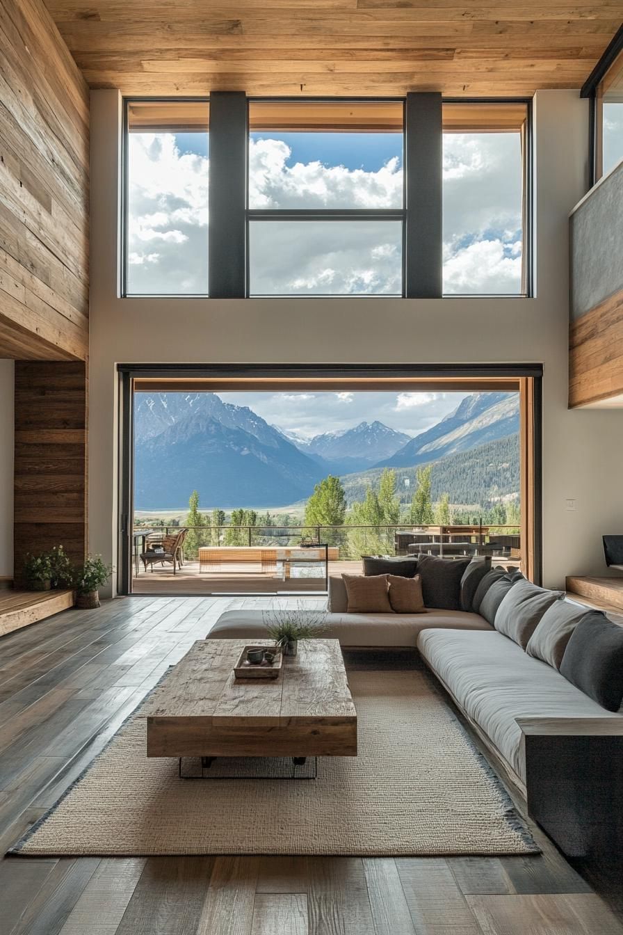 Reclaimed Wood Accents for a Sustainable Look