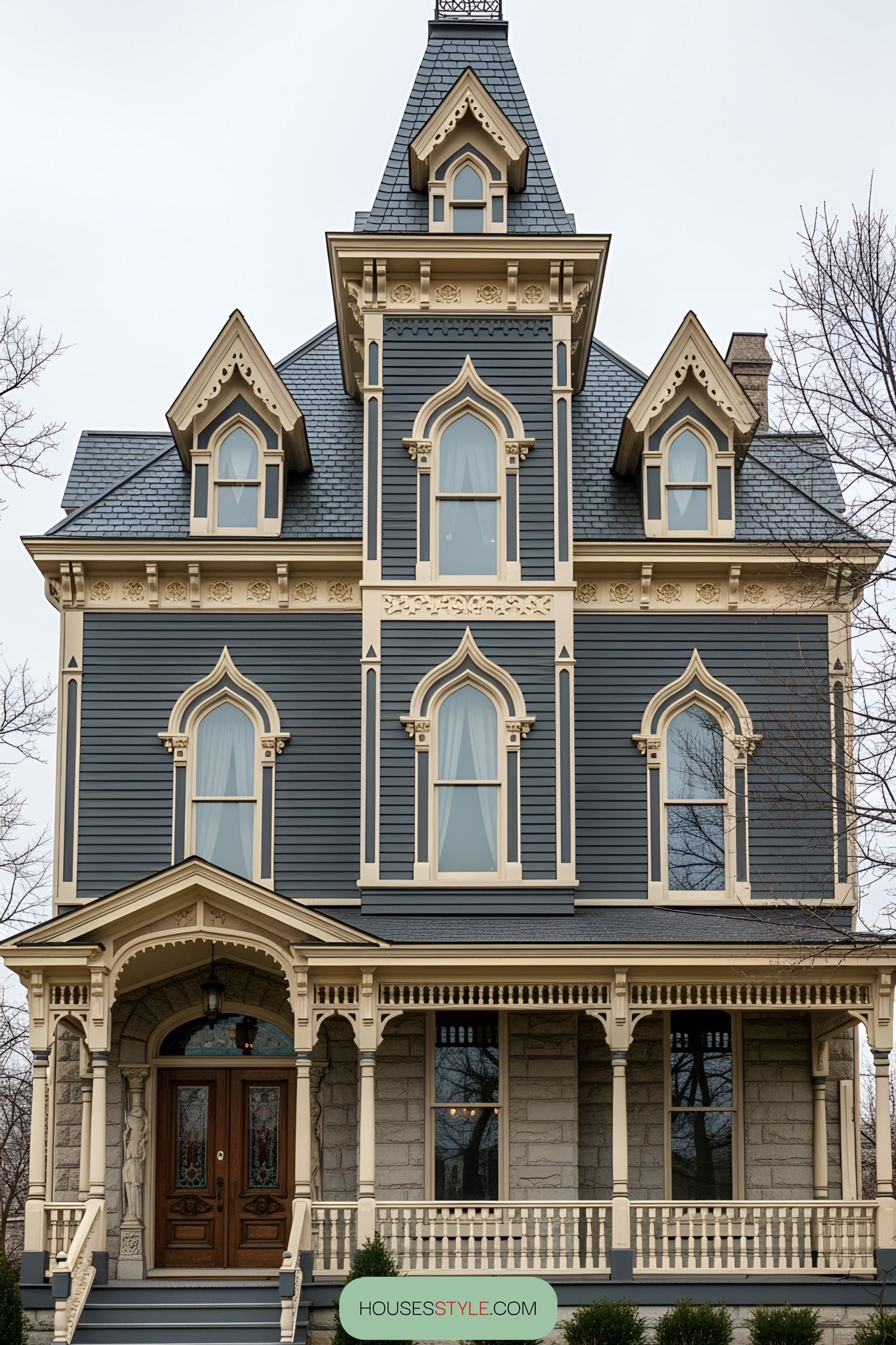 Where Gothic Towers Meet Victorian Elegance