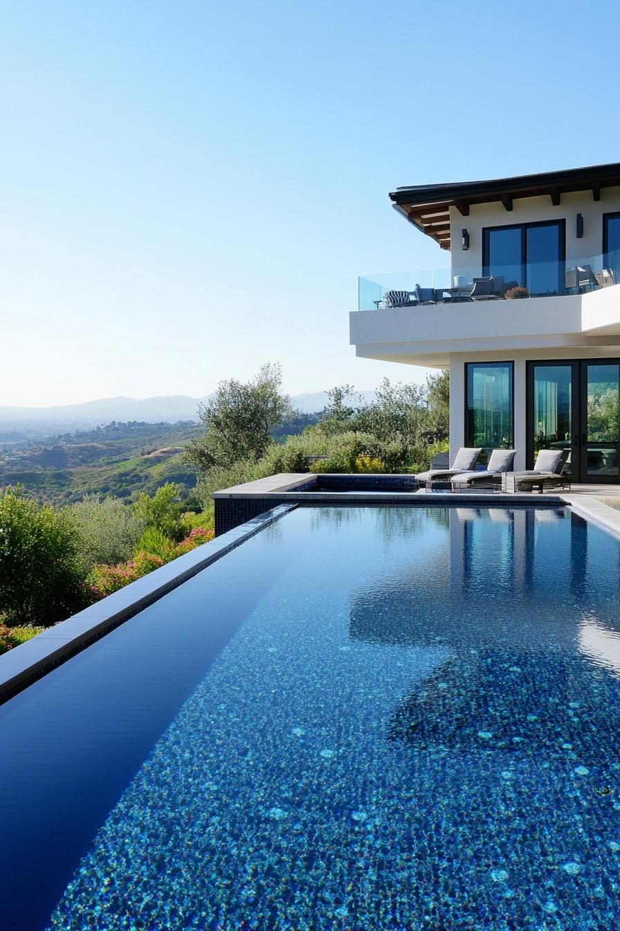 Valley-View Infinity Pool Design - photo 4