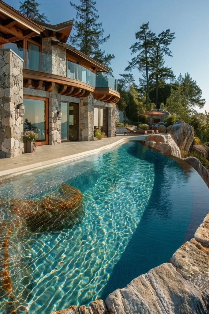 Pools with a Beach-Style Entry