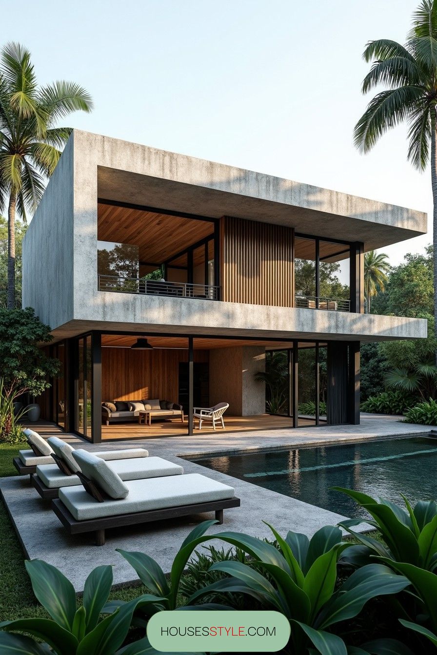 A Concrete Cube in Paradise