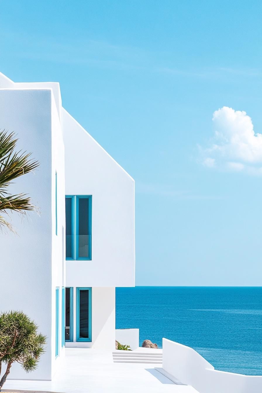 Coastal Aegean Villa Design