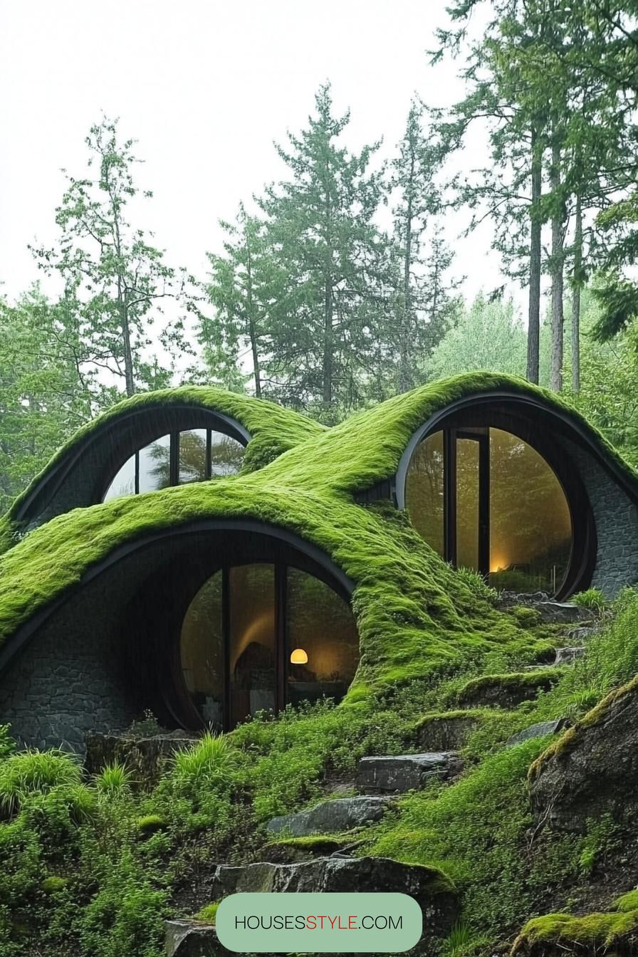 Hobbit-style House Built Into a Hillside - photo 2