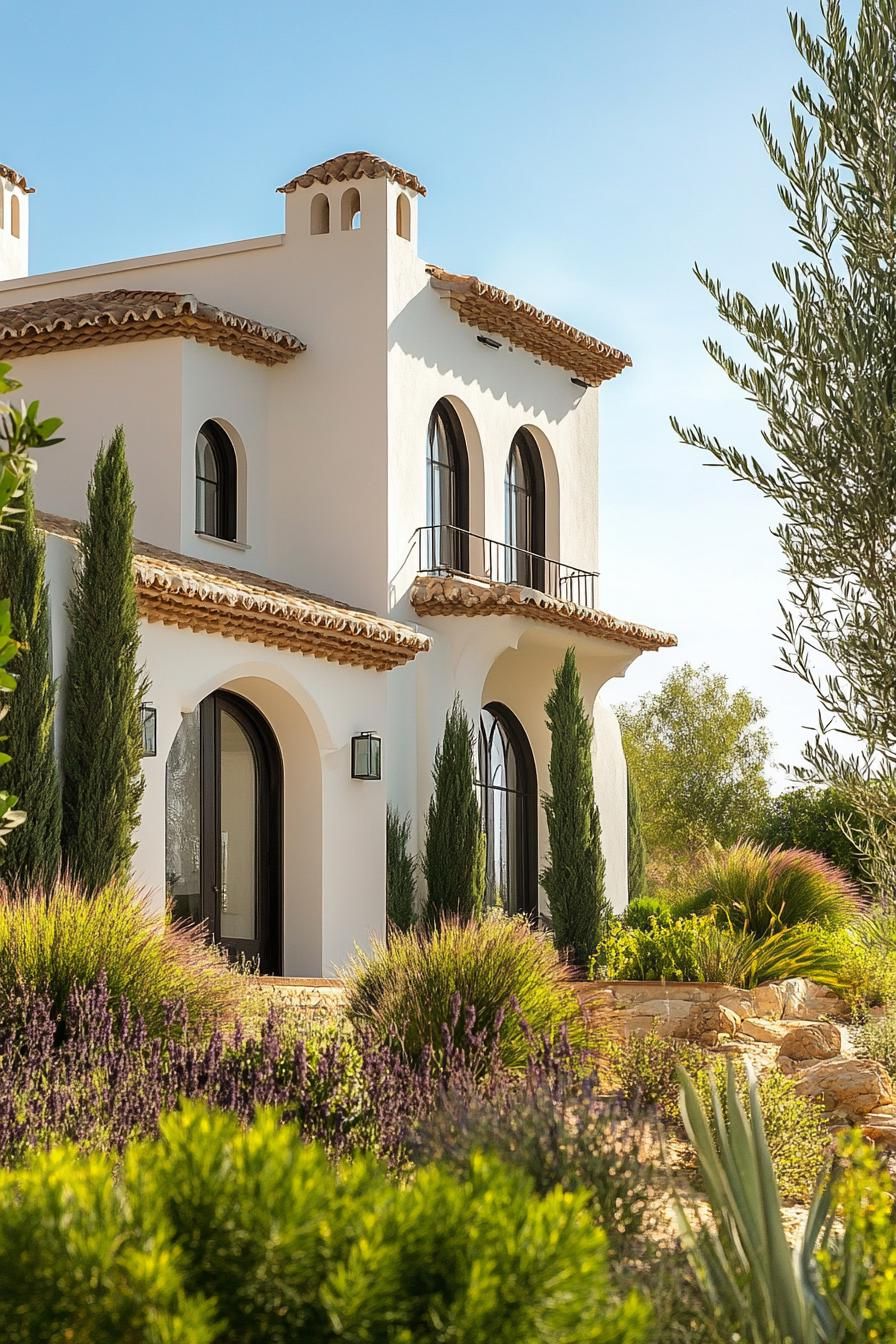 A Sunny, Arched Mediterranean Retreat