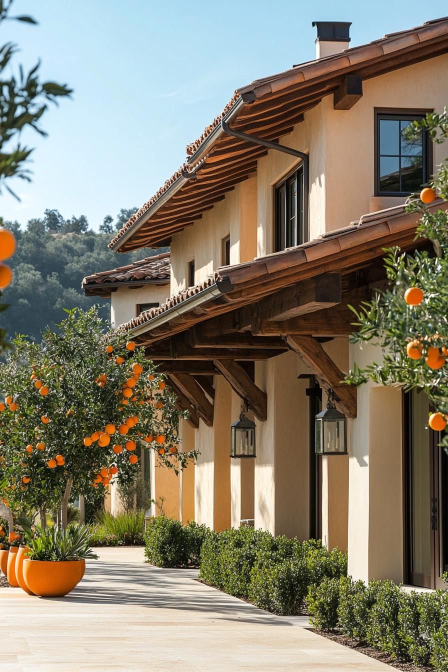 Exposed Wooden Beams Along the Eaves - photo 2