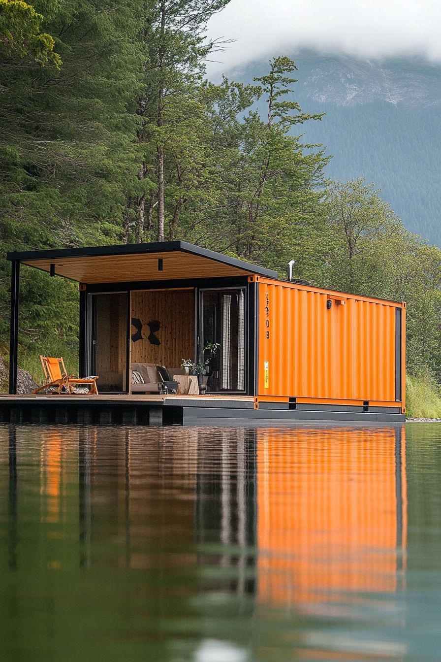 Floating Water Container Cabin - photo 2