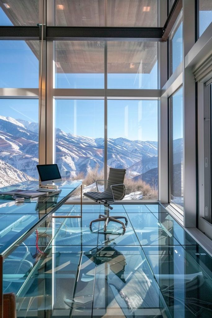 Cantilevered Office With Glass Flooring - photo 3