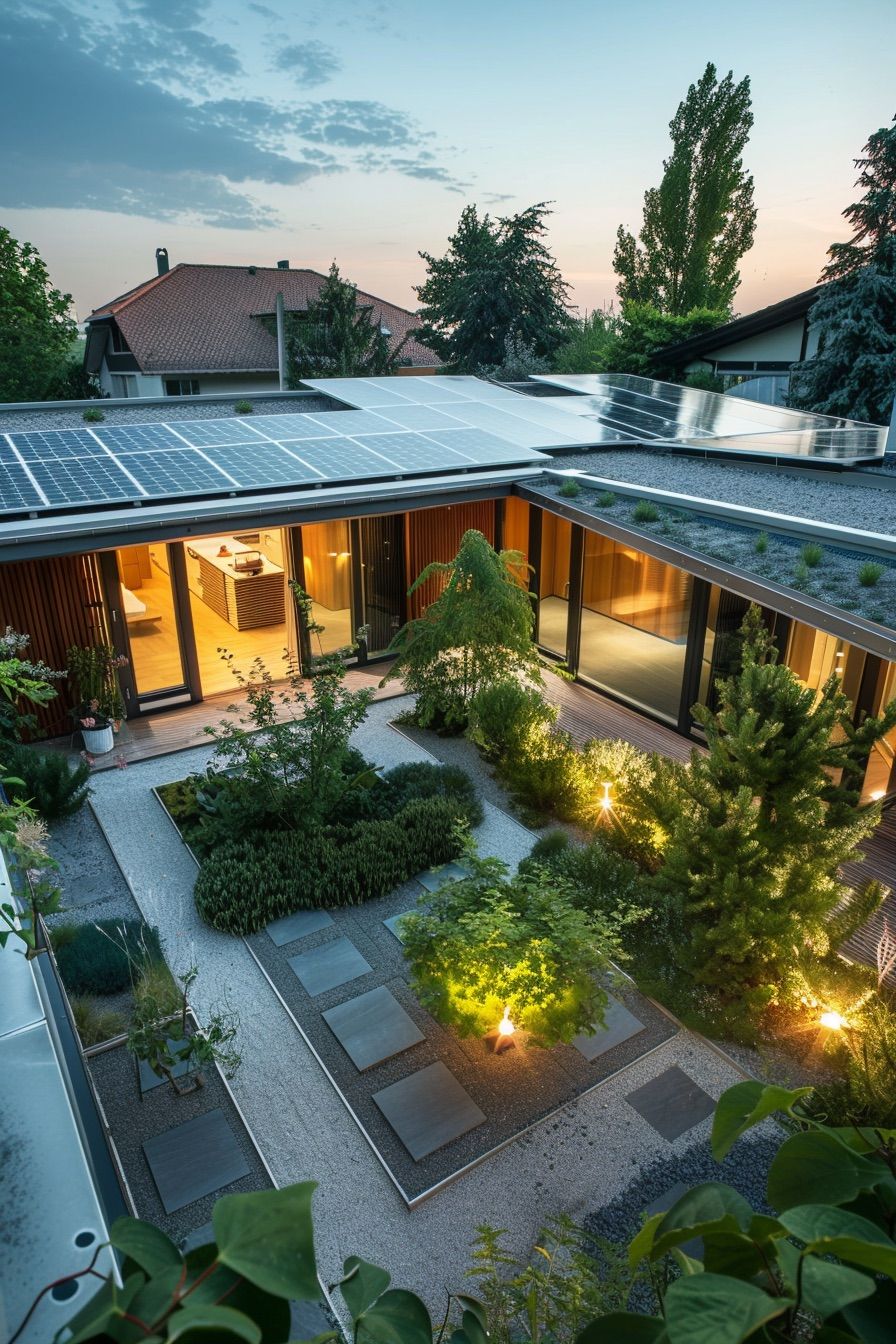 Courtyards Powered by Solar Panels - photo 3