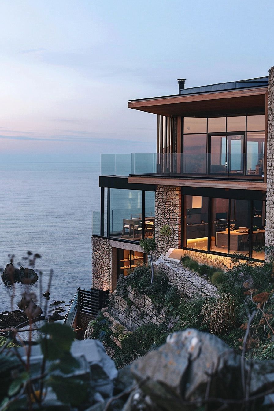 Dramatic Cliffside House Design - photo 2