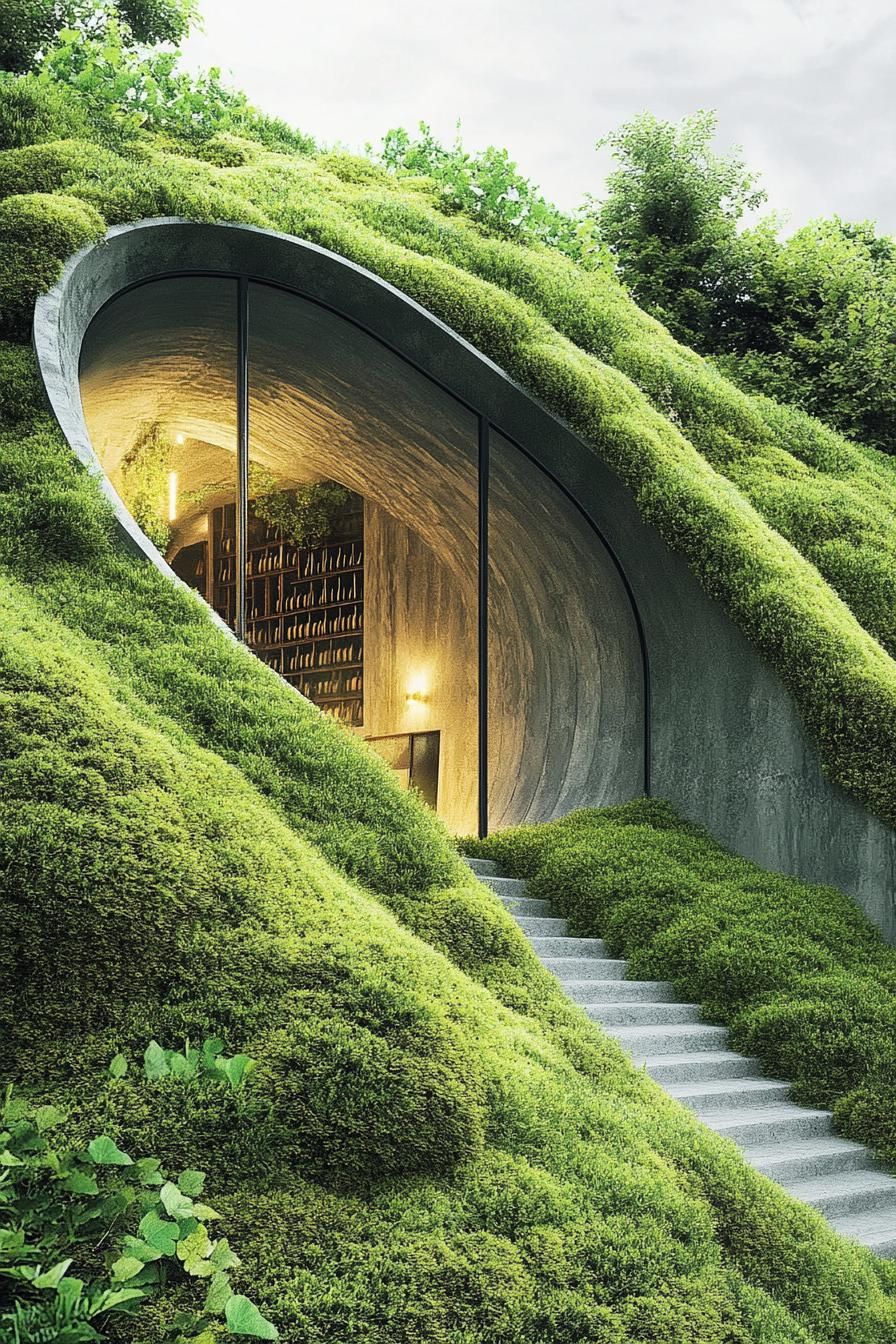 Hillside Underground Wine Cellar