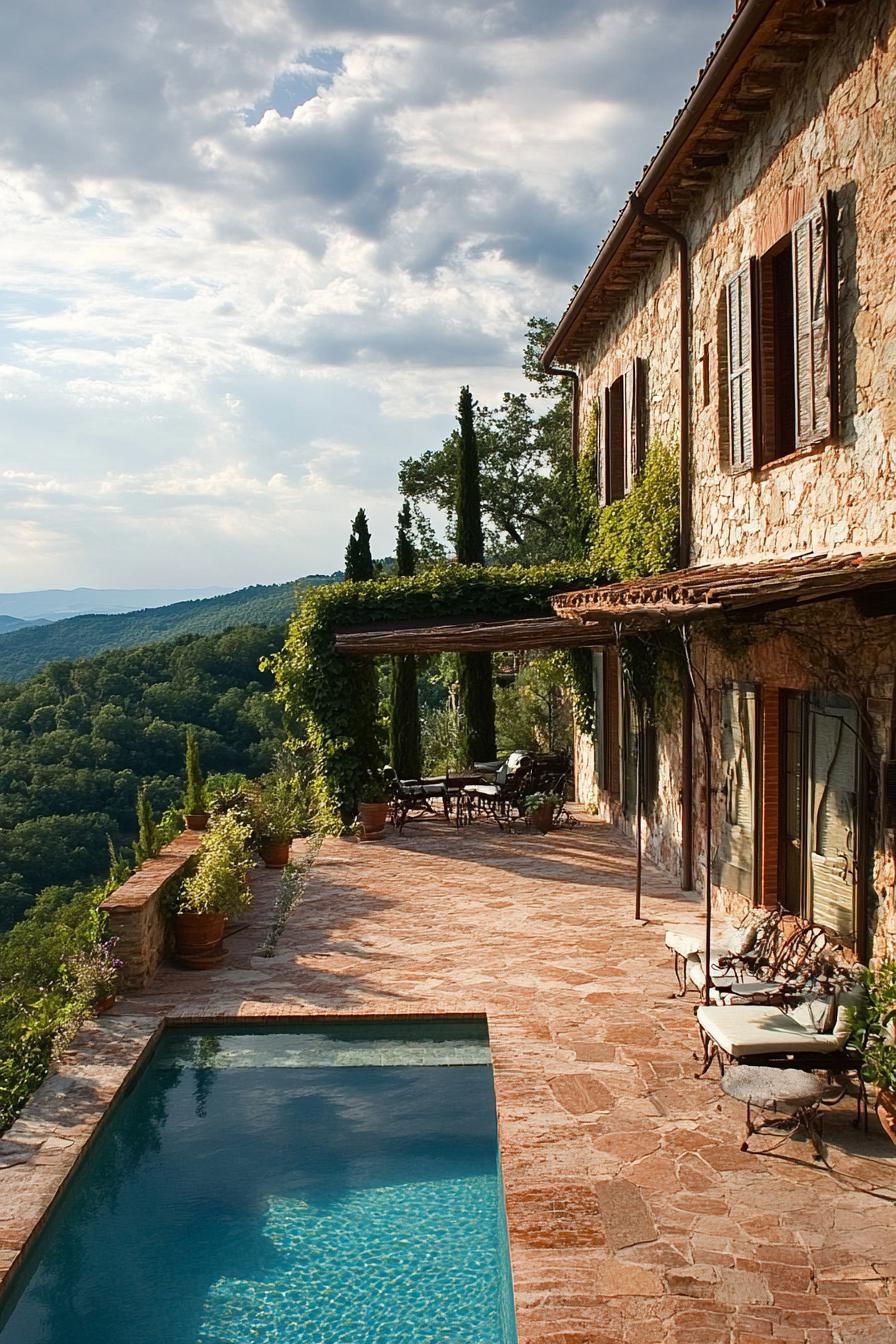 A Cozy Tuscan Retreat with a View