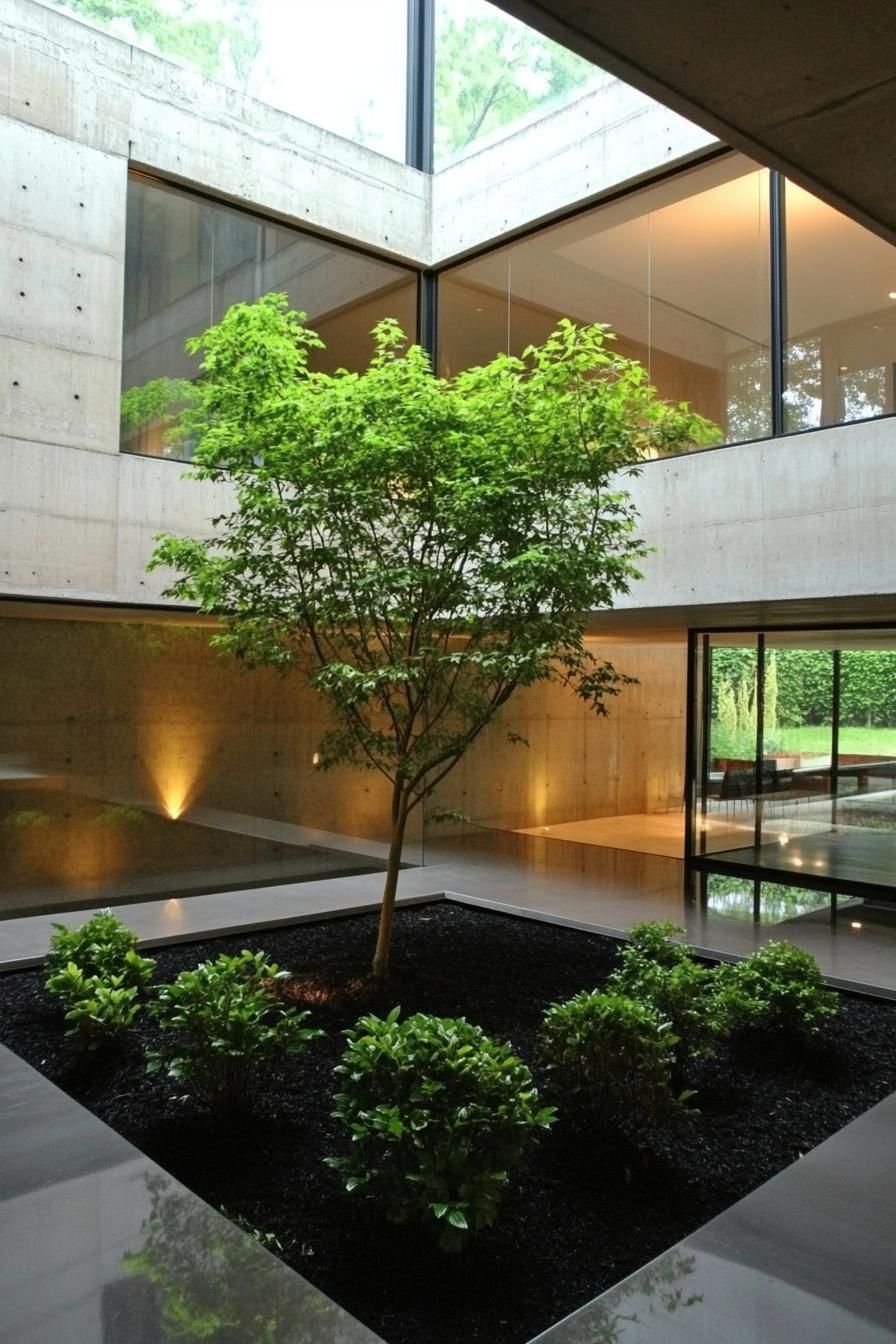 Living Room Zen Garden Retreat