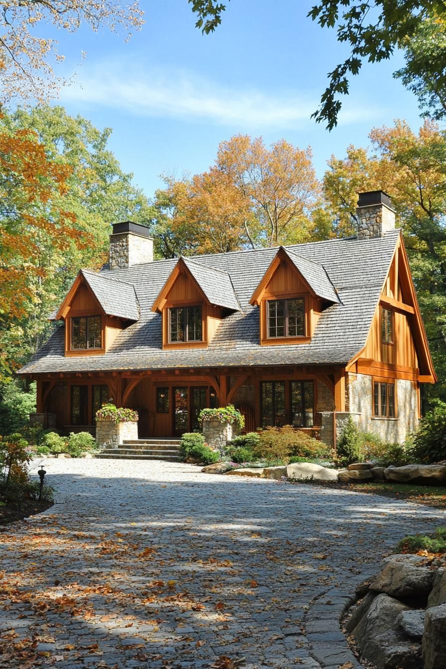 Timber Frame Colonial Revival Homes - photo 4
