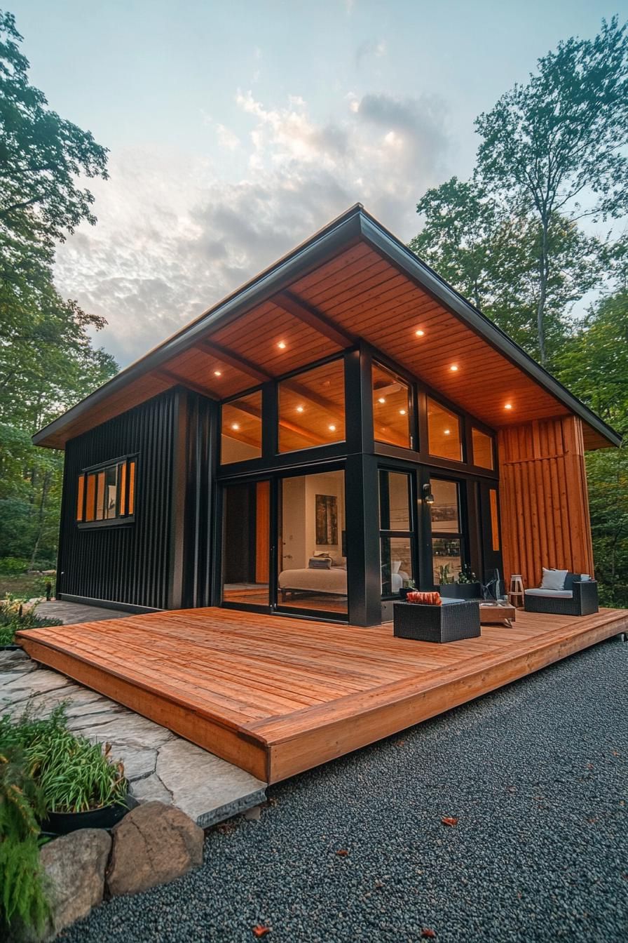 A Stylish Container Home Getaway