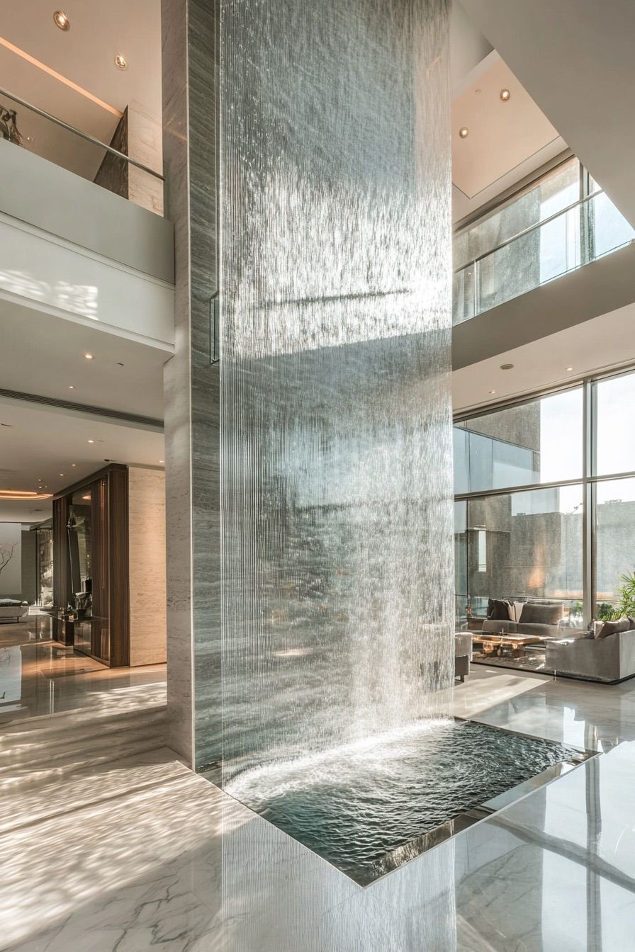 Waterfall Feature in Atriums - photo 2