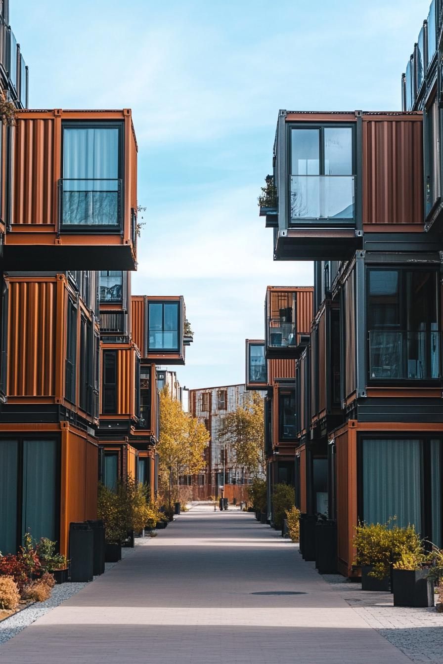 Modern Living Made From Containers