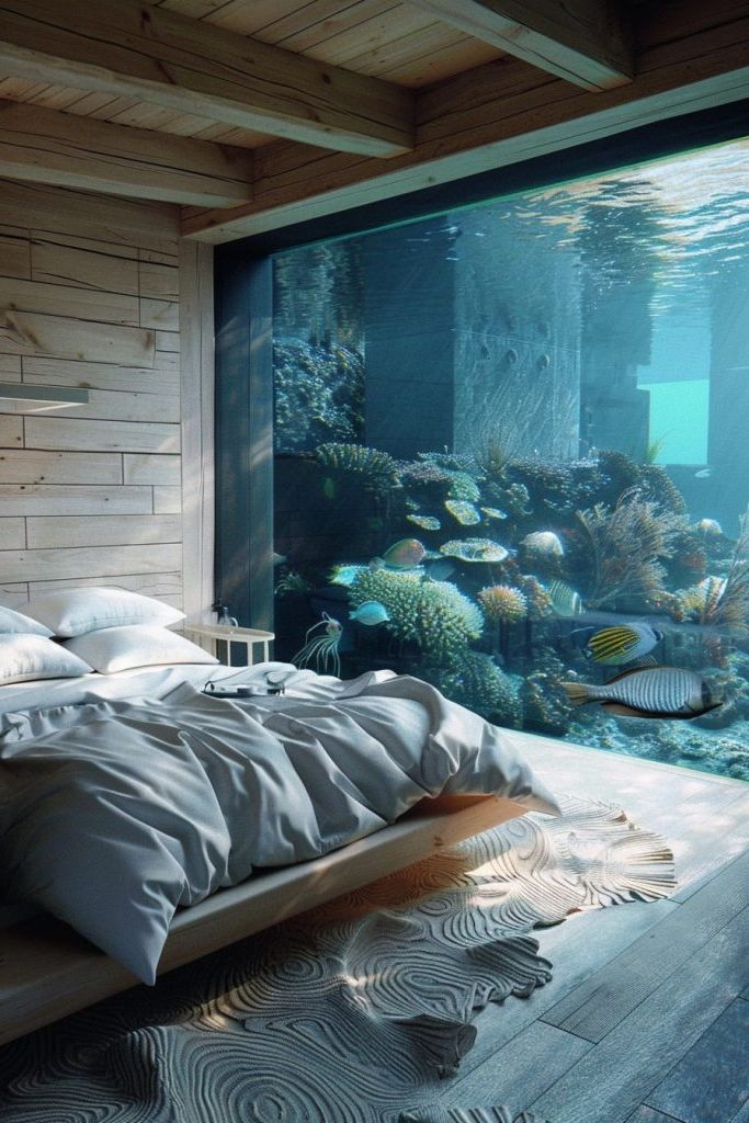 Submerged Bedroom Floating Homes