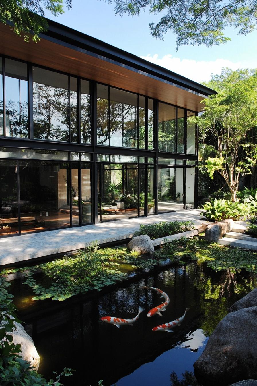 Glass Walls Opening to a Serene Garden - photo 2