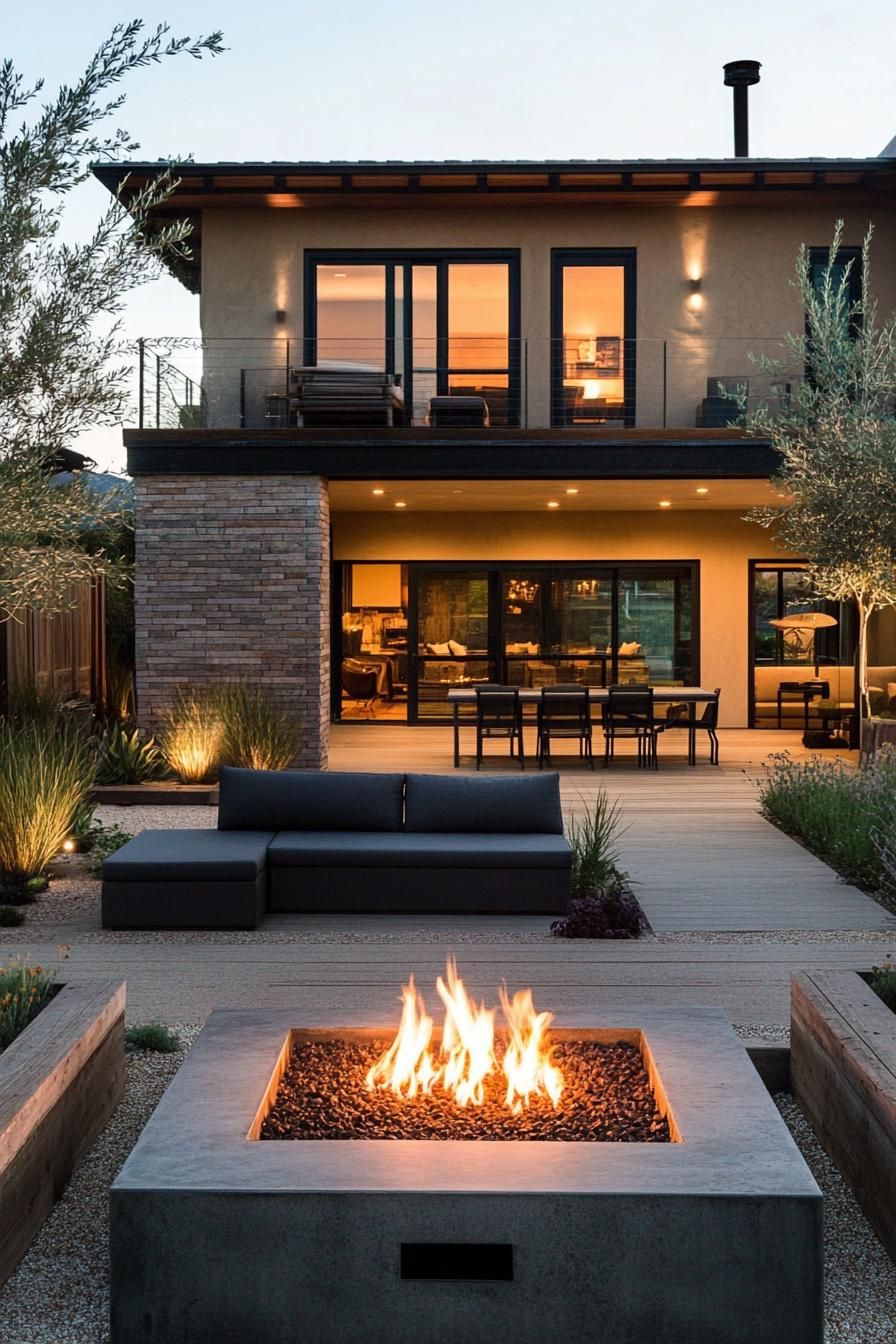 Fire Pit Lounge Setup - photo 2