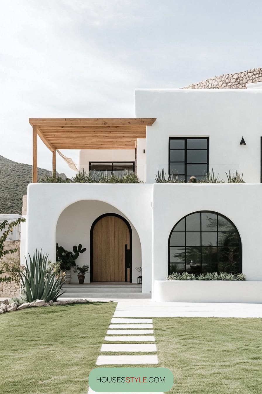 Sun-Drenched White Elegance