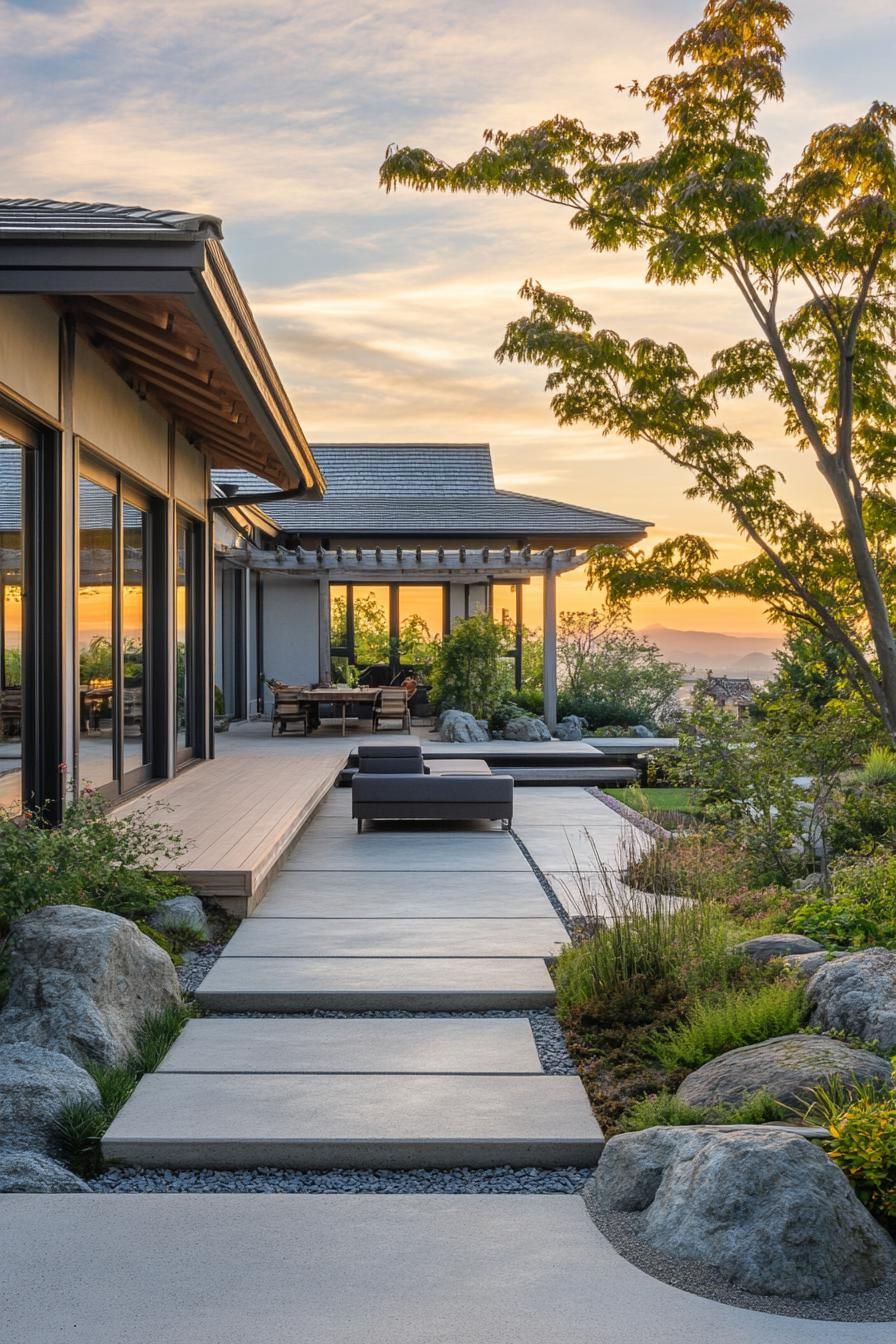 Courtyards Built On Feng Shui Rules