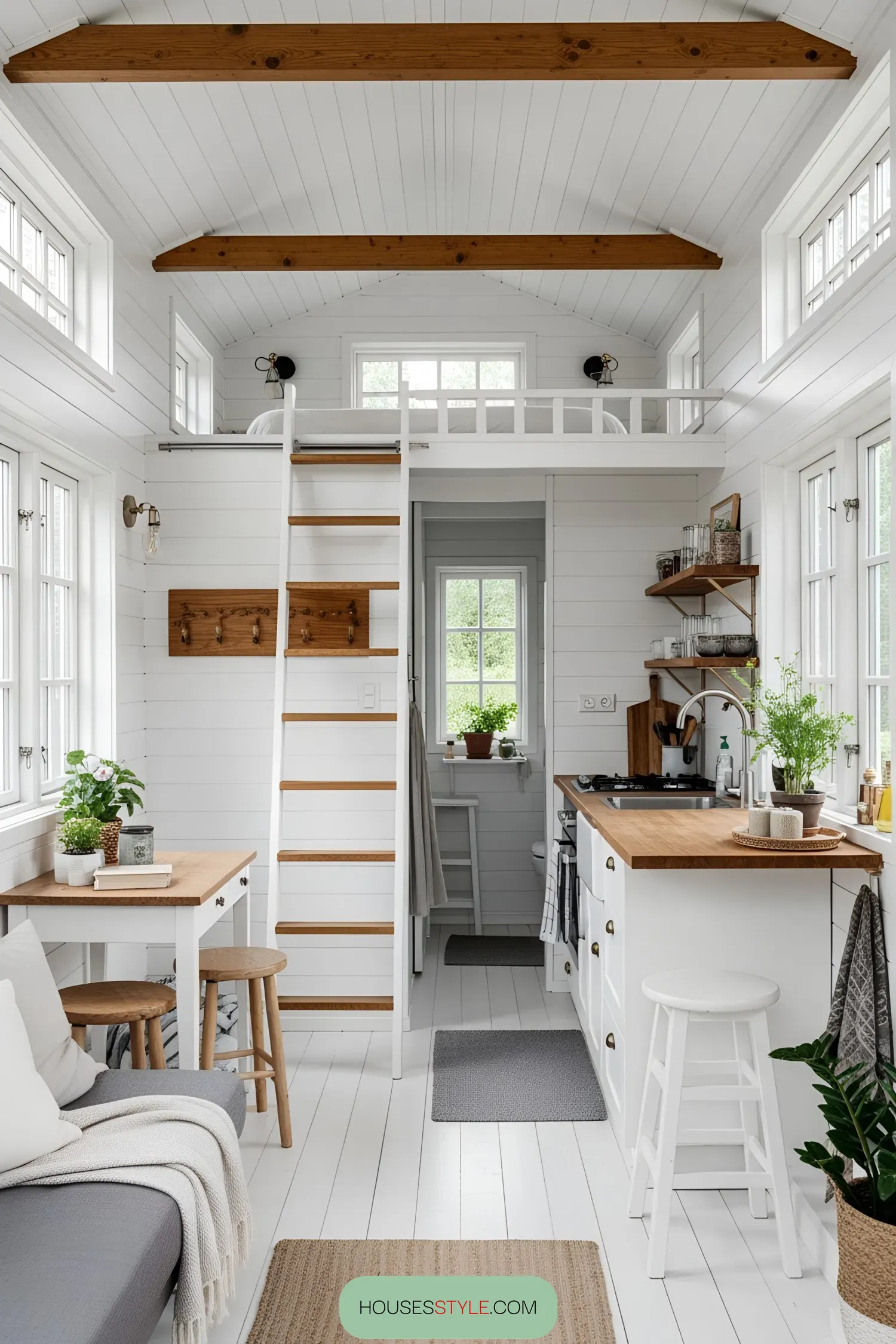 Snowy Woods Inspire This Room