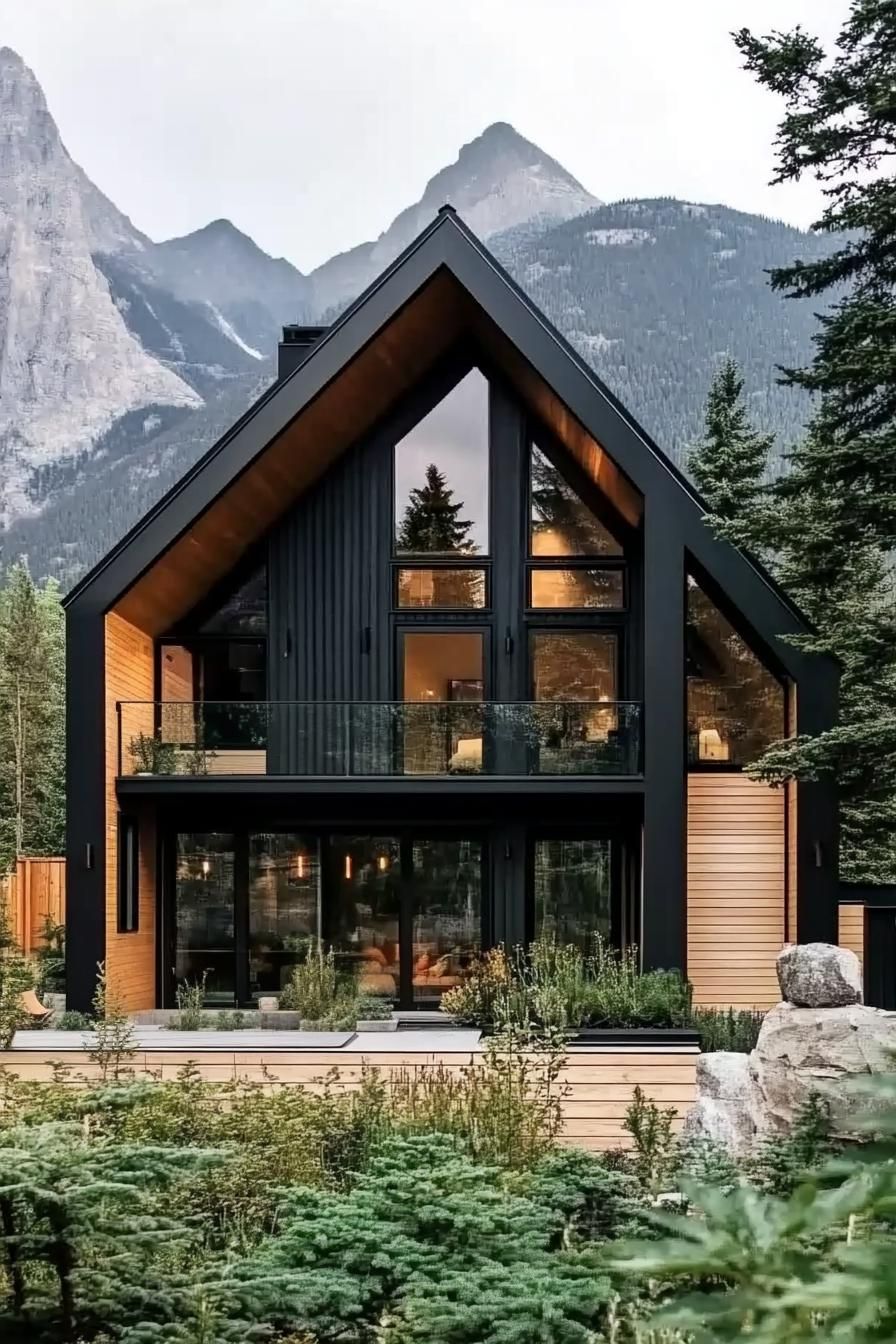 A Sleek Alpine Home With Modern Style
