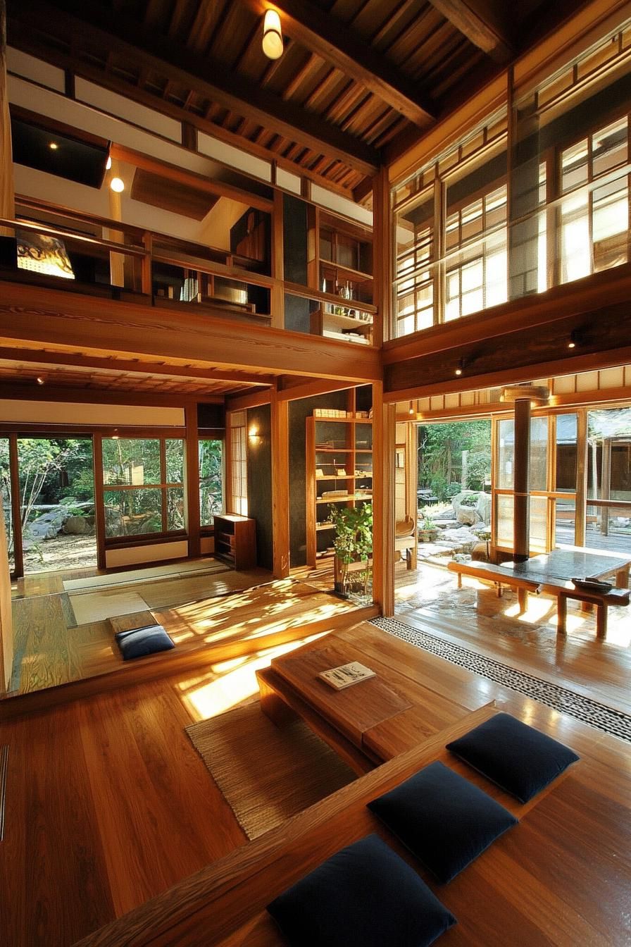 Exposed Wooden Beams and Natural Wood Details - photo 3